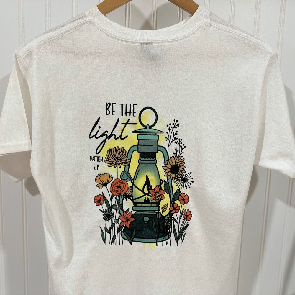Be the light lantern t shirt